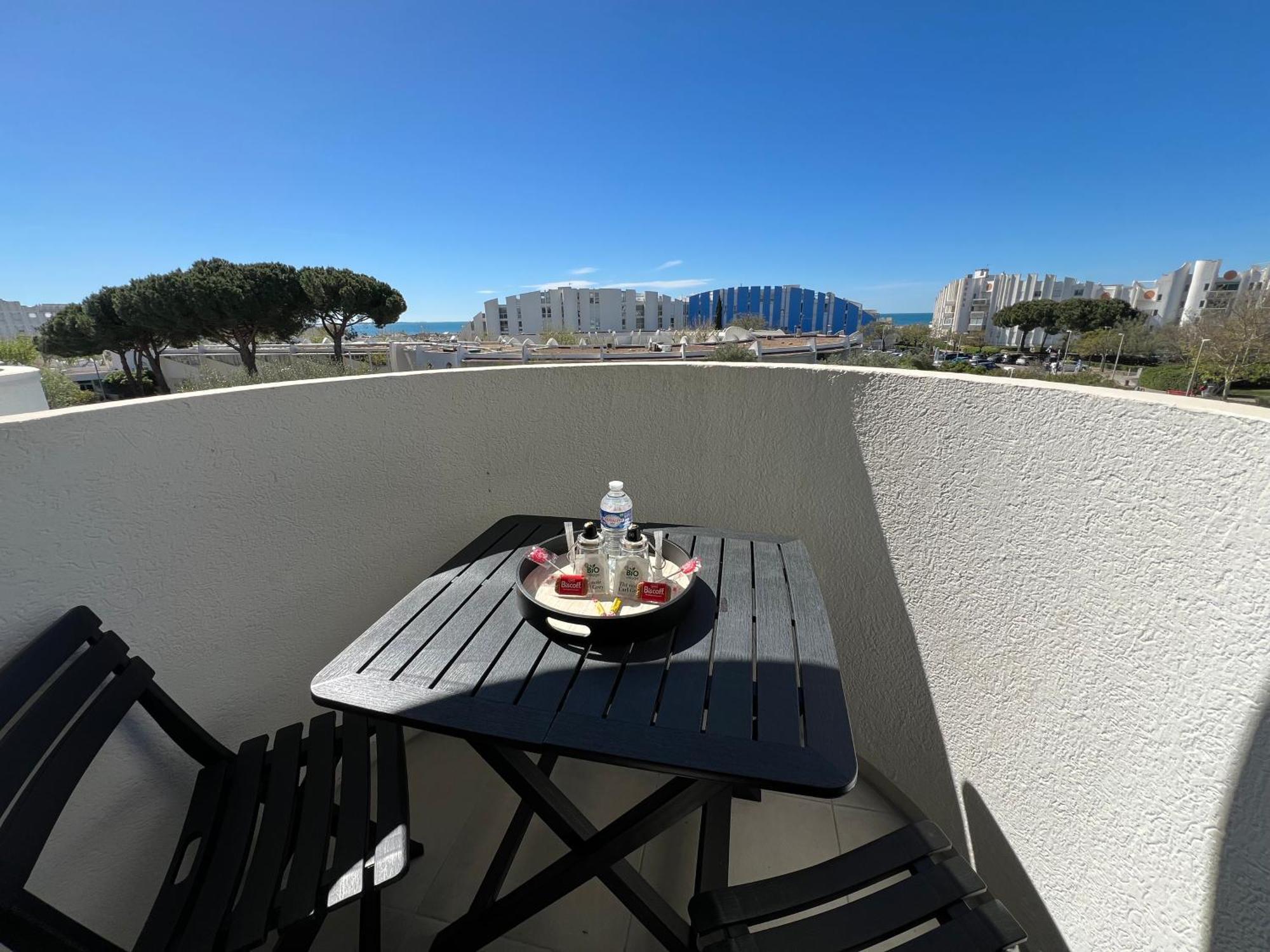 Superbe Studio Cabine Vue Mer 3 Etoiles * La Grande Motte Exterior foto