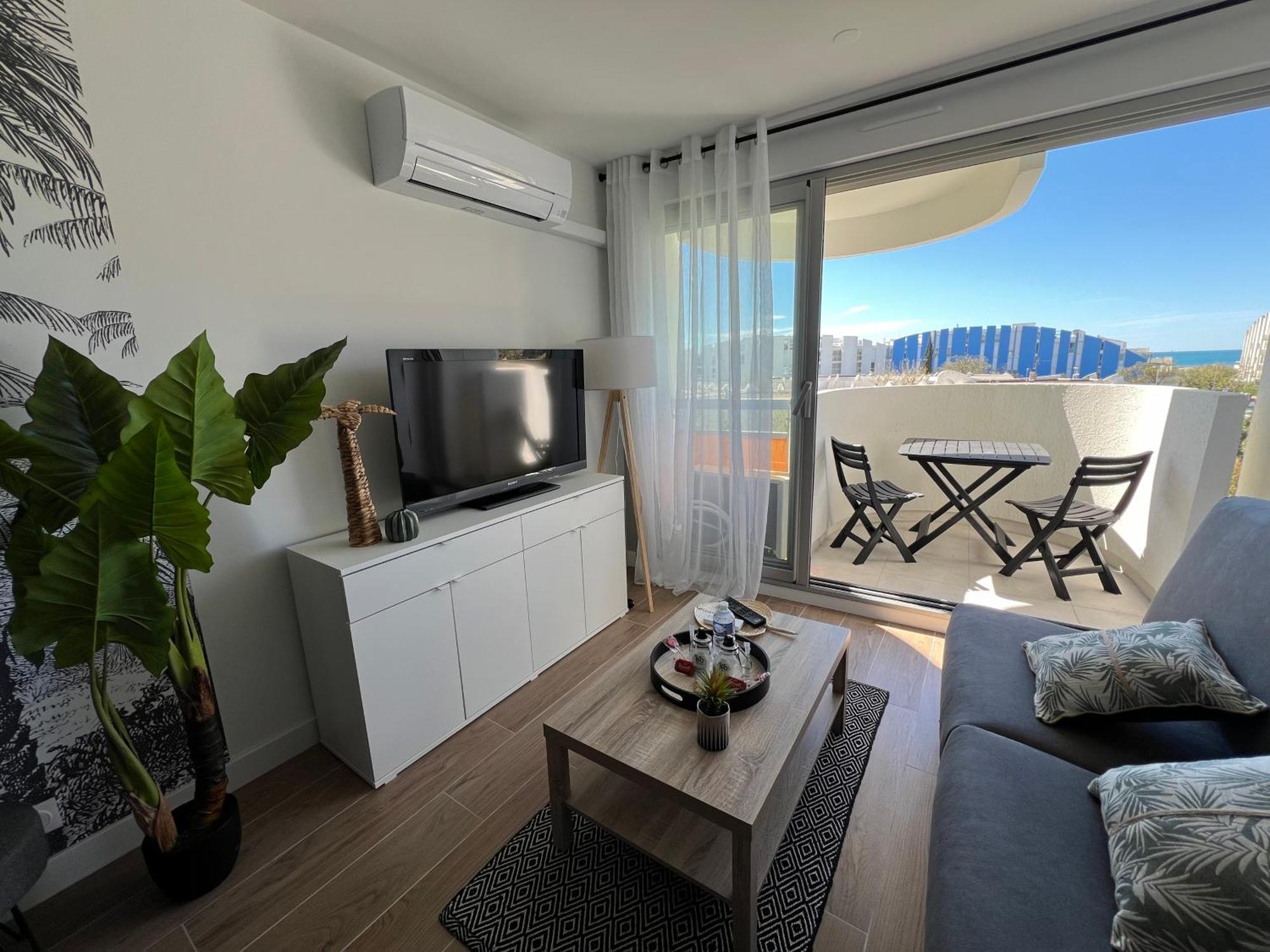 Superbe Studio Cabine Vue Mer 3 Etoiles * La Grande Motte Exterior foto
